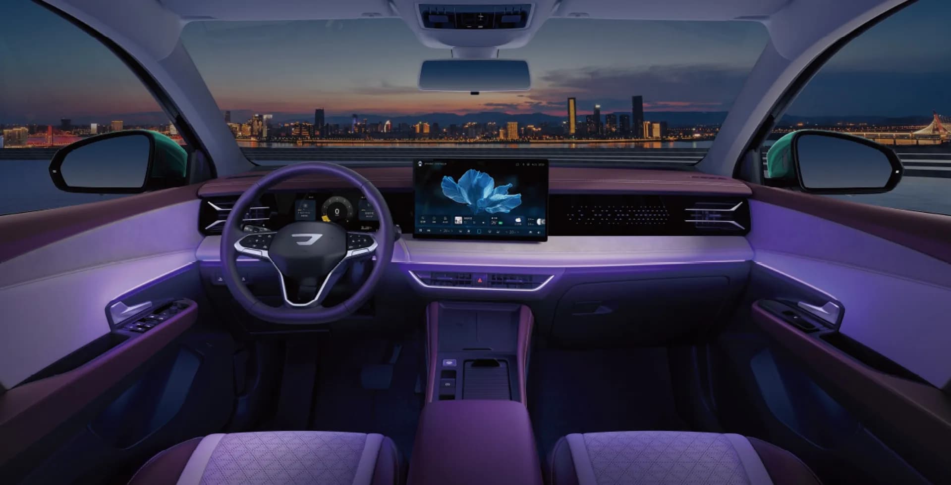 JETTA VS8, Полностью новый интеллектуальный кокпит Yuexing